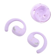 Language Translation Earphone, Al Translation Earbuds Ear Hook 140 Languages Simultaneous Interpretation for Learning ,Black,Beige,Purple