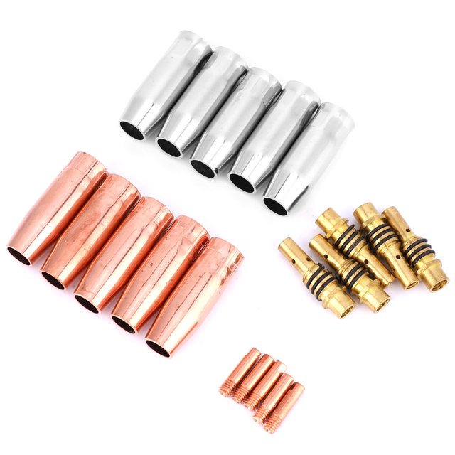 Pointe de Contact AK, 20 Pcs Buse Conique AK 15AK MIG Support de Pointe AK Conçu sur Mesure