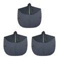 thumbnail image 4 of maskred 1/2/3 Imperméable Couche en PVC Cape de Pluie Respirante et Légère Poncho pour Fauteuil Roulant Bleu Foncé 3 Pcs, 4 of 6