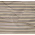thumbnail image 4 of oneOone Cotton Poplin Twill Dusty Violet Fabric Stripes Craft Projects Decor Fabric Printed By The Yard 56 Inch Wide, 4 of 4