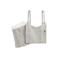 thumbnail image 3 of Polo Ralph Lauren Cotton Pointelle Cami & Short Sleep Set - 4P0385 (Heather Grey, L), 3 of 3