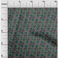 thumbnail image 1 of oneOone Viscose Jersey Fabric Leaves & Floral Block Fabric Prints By Yard 60 Inch Wide, 1 of 4