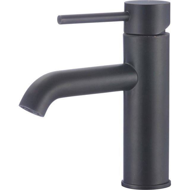 American Imaginations AI-28790 1 Hole CUPC Approved Lead Free Brass Faucet In Black Color