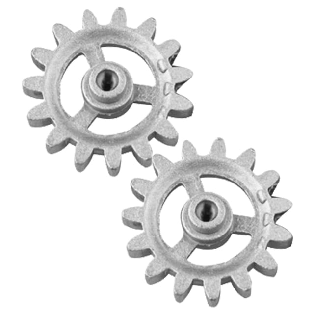 2Pcs Rotisserie Grill Gear Replacement Metal DIY Electric Motor Gears Rotary Frame Accessories
