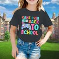 thumbnail image 2 of PMVFHDE T-Shirts Graphiques pour Filles, Manches Courtes, Col Rond, Lumineux et Confortables, Gris, 10-11 Ans, 2 of 4
