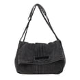 thumbnail image 1 of Yhmxh Closet Organizers and Storage Denim Bag Fashionable Large Capacity Chain Shoulder Bag Quality Texture Women Bag Storage Rack, 1 of 1