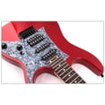 thumbnail image 4 of Beginner & Intermediate Full Size Electric Guitar – Red Gloss, HSS Pickups, Tremolo Bridge, Maple Neck, 4 of 7