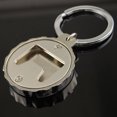 thumbnail image 3 of Unisex Creative Beer Bottle Cap-Shaped Bottle Opener Keychain Keyring Gift, 3 of 8