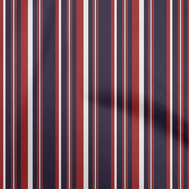 oneOone Polyester Spandex Purple Fabric Stripes Sewing Craft Projects Fabric Prints By Yard 56 Inch Wide-M4
