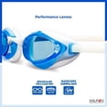 thumbnail image 3 of Accel Youth Swim Goggle - Blue/White, 3 of 6