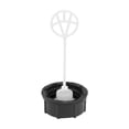 thumbnail image 1 of Uel Tank Cap Compatible With Hedge Trimmer Brush Cutter Multitool Petrol Scooter Garden Multi Tool Engines Earth Replacement Part Black 45mm Outeer Diameter, 1 of 3