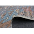 thumbnail image 3 of ECARPET Vintage Turkish Area Rug, Flatweave Indoor Carpet, Eco Friendly, Machine Washable, Afshar Collection, 3 of 9