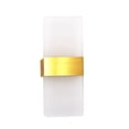 thumbnail image 1 of amdohai Modern Wall Sconce Acrylic Aluminum 6W LED Up Down Lamp AC, 1 of 7