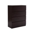 thumbnail image 3 of HOMETRENDS Commode à 4 Tiroirs pour Adulte, Enfant et Adolescent – Finition Noyer, 3 of 6