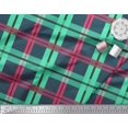thumbnail image 2 of Soimoi Cotton Duck Fabric Check Check Printed Fabric 1 Yard 42 Inch Wide, 2 of 4