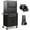 Black, variant on Ironmax 6-Drawer Rolling Tool Chest 3-in-1 Heavy-Duty Storage Cabinet with Universal Wheels Black