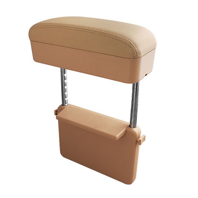 Yeacher Support d'Accoudoir de Voiture Hauteur Réglable Appui-Coude Coussin Repose-Bras Boîte de Repos Pad Console Centrale