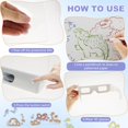 thumbnail image 5 of 3D Magic Drawing Pad 3D Light Board Tracing and Drawing Pad Painting Kit with LED Lamp Holder Reusable 3D Magic Painting Board for 4 5 6 7 8 Years Old Kids, 5 of 5