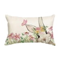 thumbnail image 2 of Bdday Easter Lumbar Pillow Covers 11.81x16.68 He Is Risen Spring Bunny Throw Religious Pillows Case Decorative Linen Throw Pillow Covers For Couch Home, 2 of 8