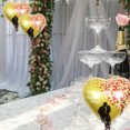 thumbnail image 3 of LCXmlly Ballon Décoratif Cœur Romantique Ballon Gonflable Réutilisable Décoration Joyeuse Saint-Valentin (2 Pcs), 3 of 6