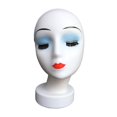 thumbnail image 3 of Bunblic Hat Display Rack Female Head Mannequin Display Model Manikin for Headwear Jewelry Glasses Hats Making Styling E, 3 of 8