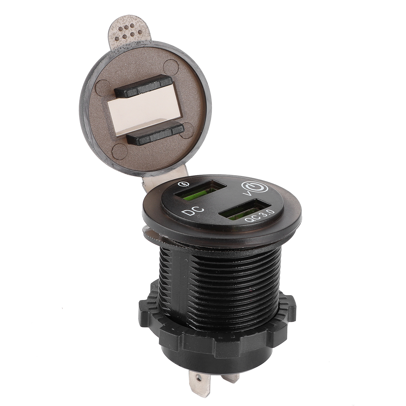 Waterproof Car Charger,Dual USB Port Charger USB Charger Car Power Adapter Performance Driven