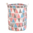 thumbnail image 3 of Hearth & Gear Patterned Linen Laundry Hamper Without Lid Large Open Top Stylish And Breathable Fabric For Bedroom Or Bathroom Easy And Durable Design Laundry Clean And Laundry Rolling Laundry with, 3 of 5