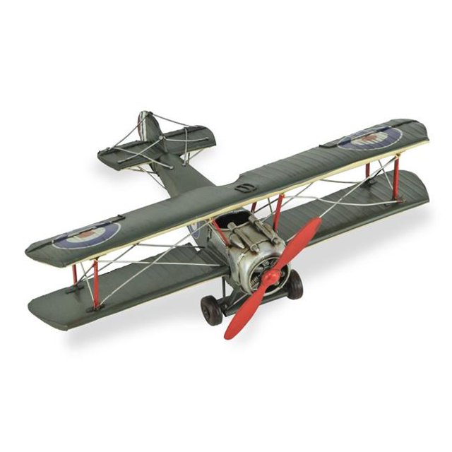 Cheungs JA-0276 British Sopwith Camel Décor de Table Biplan