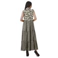 thumbnail image 4 of Moomaya Robes Chemises à Col pour Femmes Imprimées en Rayonne à Boutons Robes Maxi pour Femmes, 4 of 4