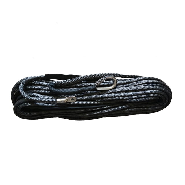 39,000 Lbs Winch Rope Cable, 14mm X 28meters UHMWPE Synthetic Winch Rope For Offroad UTV ATV ,Easy to Carry