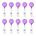 thumbnail image 1 of Leutsin Porte-Badge Rétractable 10 Pcs Porte-Badge Porte-Cartes d'Identité à Rouleau 10 Couleurs, 1 of 1