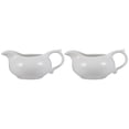 thumbnail image 1 of 2Pcs Sauce Container Sauce Boat Coffee Ceramic Sauce Cup Ceramic Gravy Boat Gravy Container, 1 of 8