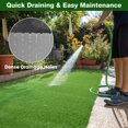 thumbnail image 4 of Yescom 20x1 Ft Artificial Grass Turf 0.8" Fake Grass Rug Synthetic Lawn Indoor Outdoor Decor, 4 of 11