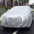 thumbnail image 3 of Car Cover Full Sedan Covers with Reflective Strip Sunscreen Protection Dustproof Scratch-Resistant Universal M, 3 of 7