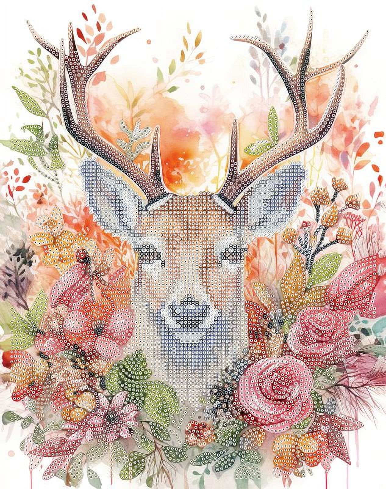 DIAMOND DOTZ® Floral Deer Special Edition Diamond Painting Kit