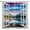 Landscape-4, variant on Flowers Floral Kitchen Curtains - Leaves Spring Botanical Small Short Tier Cafe Window Curtains for Bathroom Living RV Room Rod Pocket Window Drapes 36 Inch Length 2 Panels Set 28"x36"