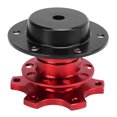 thumbnail image 1 of Adaptateur de Moyeu de Volant de Direction, Alliage d'Aluminium et Fer Rouge de Haute Dureté pour la Modification de Voiture pour l'Élévation de Volant, 1 of 8