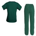 thumbnail image 2 of Women's Scrubs Set Scrub Top and Pants Scrubs Set, 2 of 3