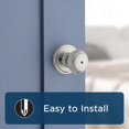 thumbnail image 3 of Troy Matte Front Door Knob with Lock and Key Exterior/Interior Door Handles with Lock Keyed Entry Door Knobs for Front Door Bedroom Bathroom & Office Traditional Home Décor, 3 of 9
