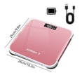 thumbnail image 2 of Ohufall Digital Scales For Body Weight Sleek Bathroom Scale Portable Weighing Scale For Indoor Household And Business, 2 of 6