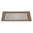 thumbnail image 2 of AP Products 013-634 Heating/ Cooling Register  4 Inch Width x 10 Inch Length; 5-1/4 Inch Width Overall x 12 Length Overall; Without Damper; Brown, 2 of 2
