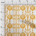 thumbnail image 1 of oneOone Polyester Lycra Fabric Paisley|Stripe & Circle Ikat Printed Craft Fabric BTY 56 Inch Wide, 1 of 4