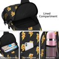 thumbnail image 3 of Pizza Lover Pizza is Life Life is Better with Pizza Lightweight Multipurpose Travel Sling Backpack, 3 of 6