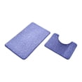 thumbnail image 2 of ABPWLY Bathroom Rug Set Of Foam Bath Mat Toilet Mat Soft Absorbent Thick Rug Non-Slip Backing Universal Machine Washable Clearance bathroom rugs Canada Days bath mats for bathroom bathroom mat, 2 of 2