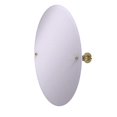 thumbnail image 2 of Miroir Ovale Inclinable Sans Cadre avec Bord Biseauté, 2 of 3