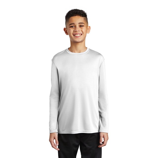 Port & Company T-Shirt Performance à Manches Longues pour Jeunes PC380YLS