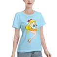 thumbnail image 2 of T-Shirt Basique à Manches Courtes pour Femmes Sailor Moon Aino Minako, 2 of 6