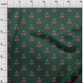 thumbnail image 2 of oneOone Georgette Viscose Fabric Leaves & Floral Block Decor Fabric Printed BTY 42 Inch Wide, 2 of 5