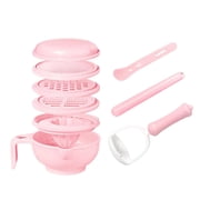 Amzcrzy Kitchen Appliances Manual Food Processor Puree Stick Tool Set Food Grinding Bowl Cooking Grinder Kitchen Utensils Set Kitchen Gadgets Kitchen Essentials