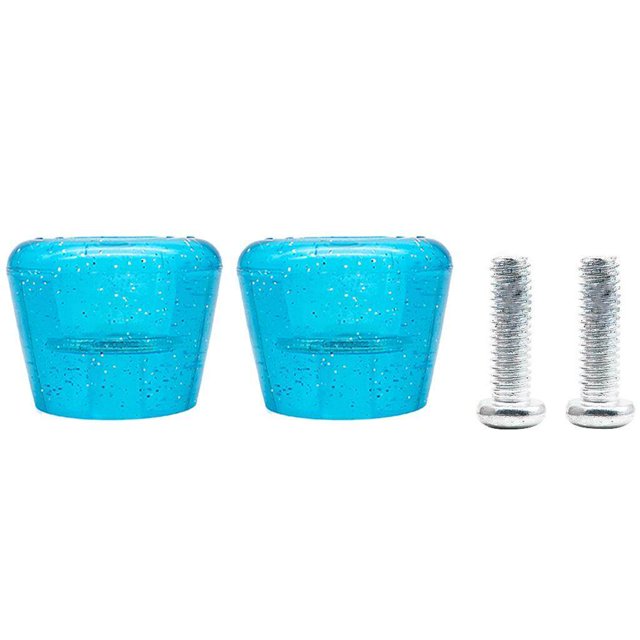 tredstone 2x Inline Skates Roller Brakes Block Non-Slip Safety Stopper Blue